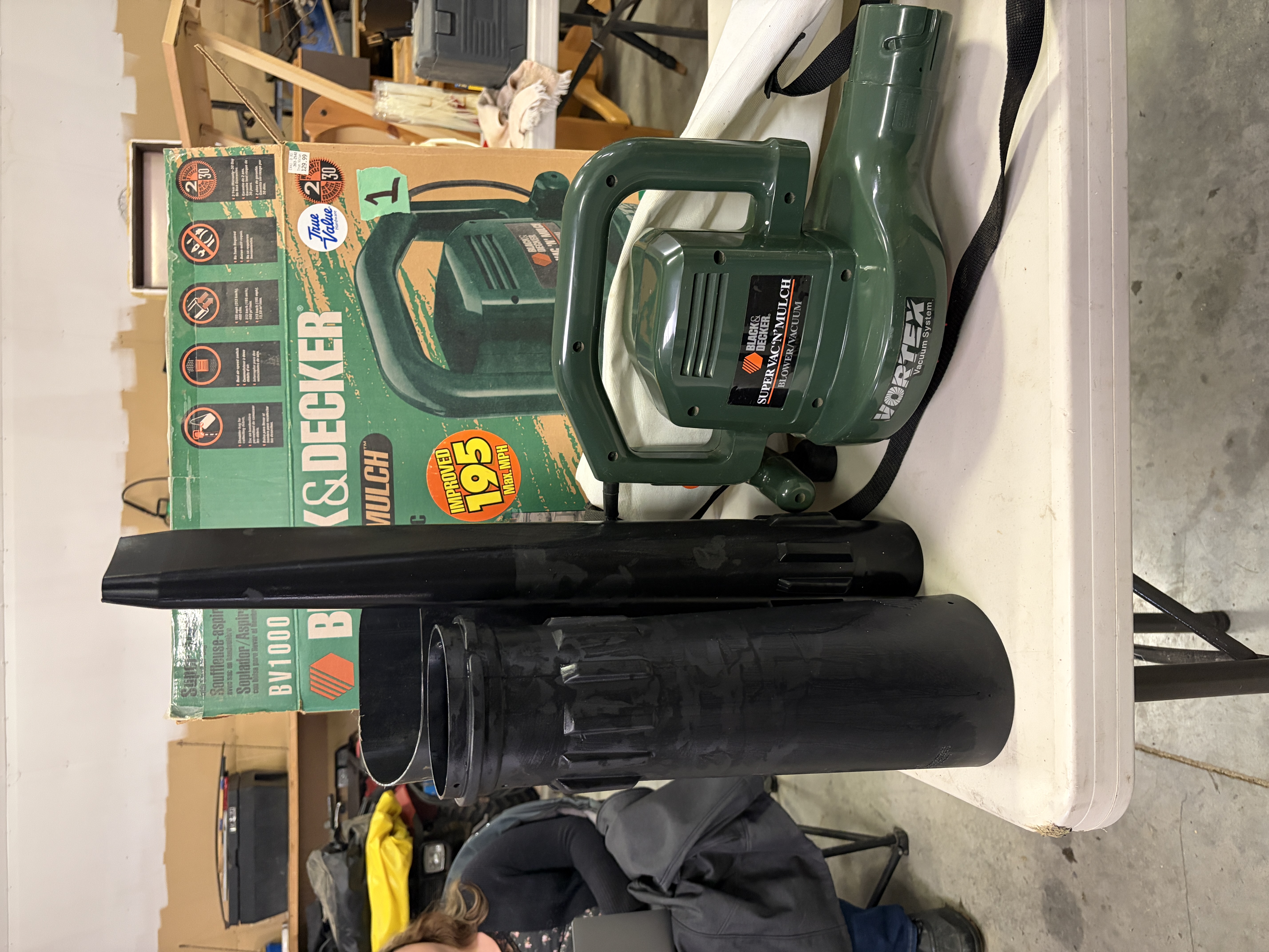 Black & Decker Super Vac and Mulch