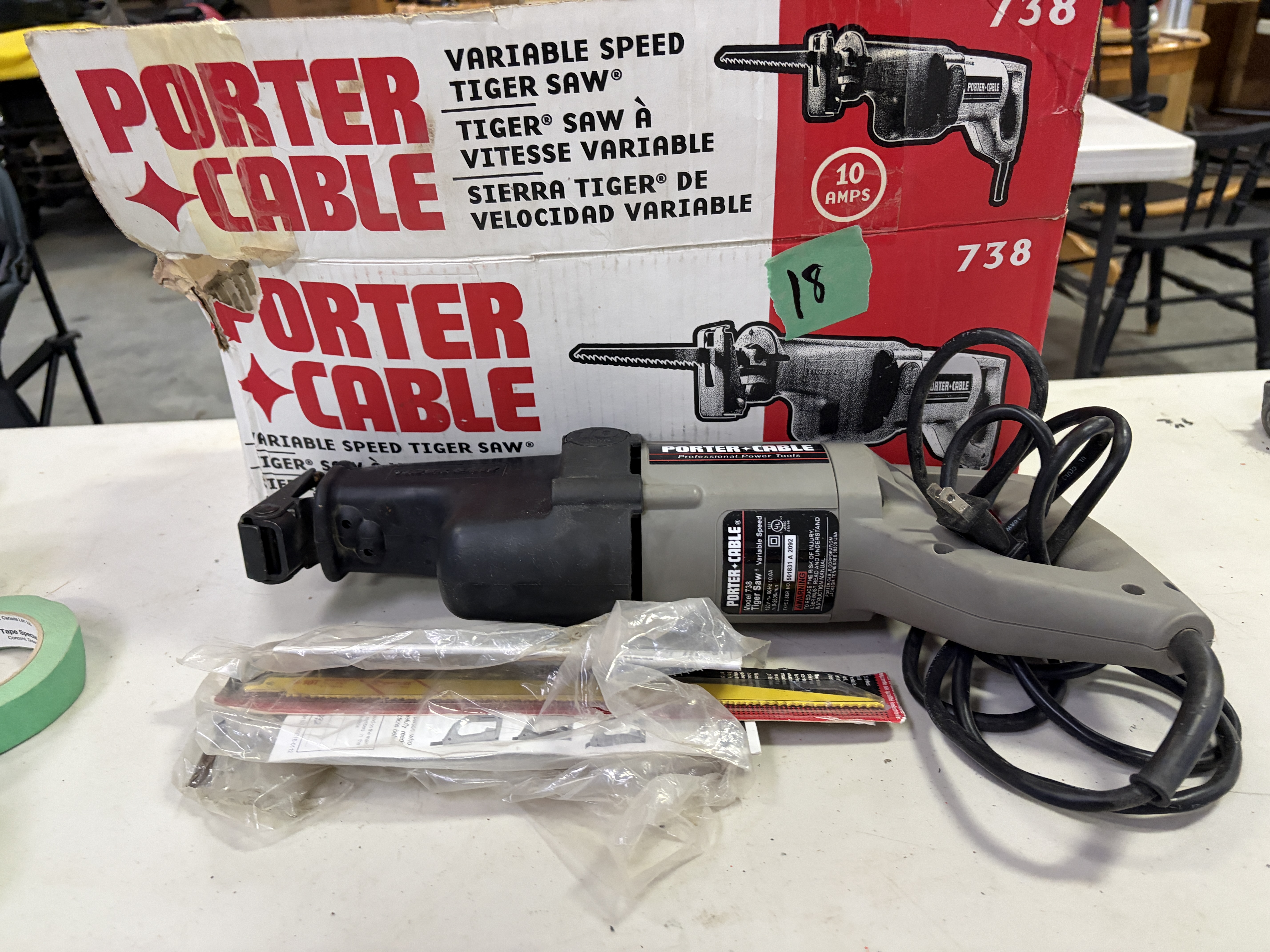Porter-Cable Reciprocating Saw Kit
