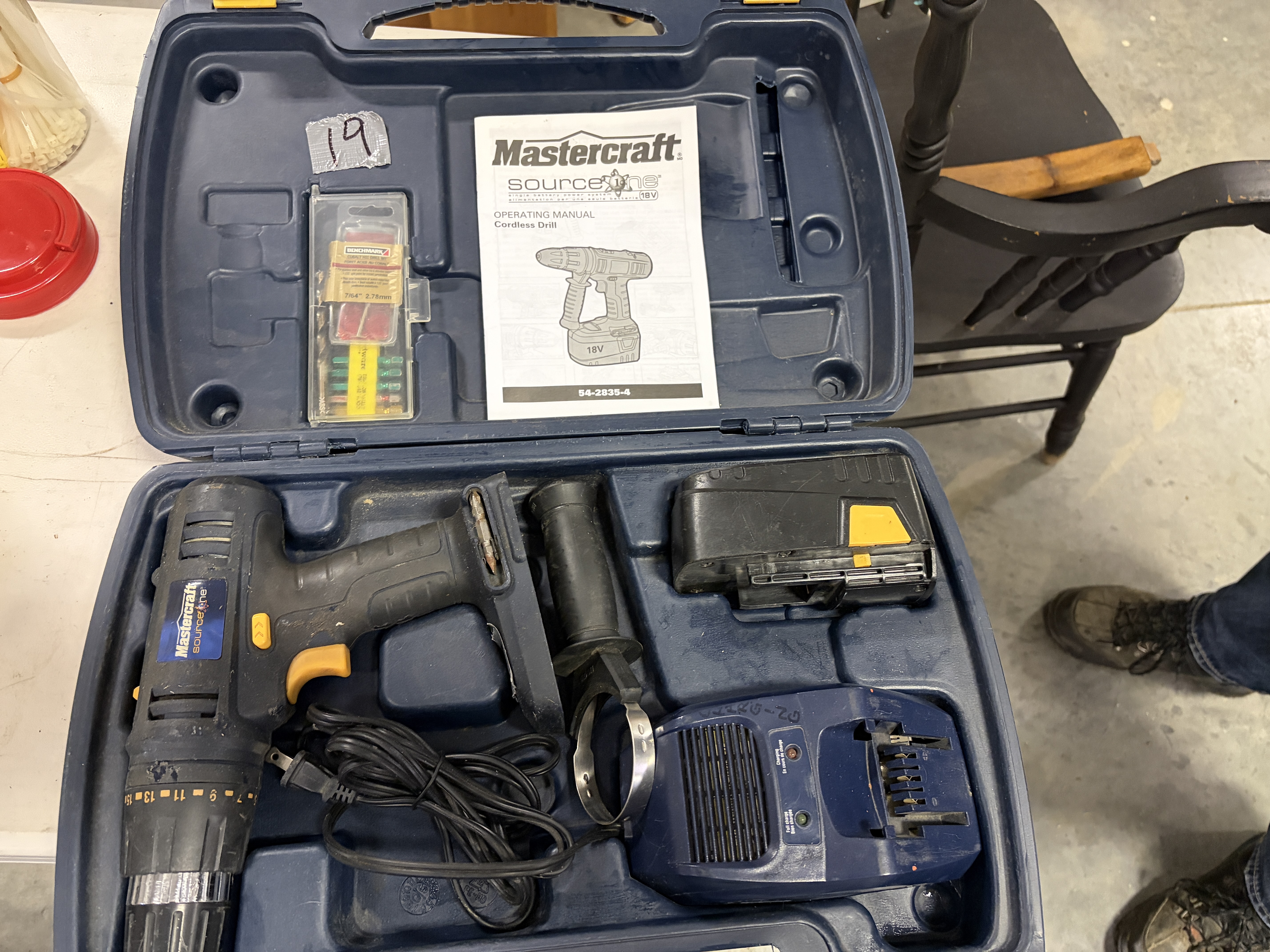 Mastercraft Cordless Combo Kit