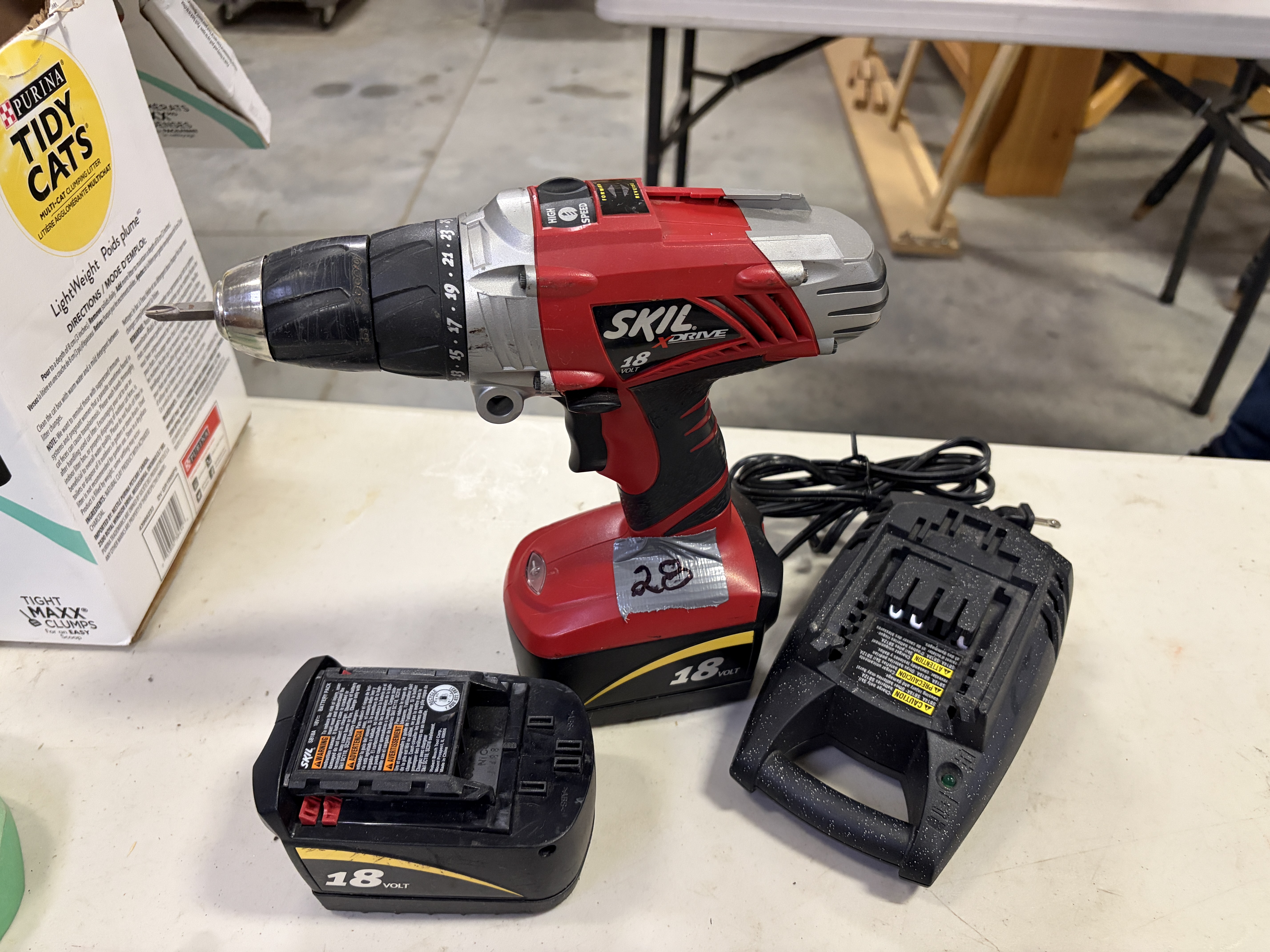 Skil 18V Cordless Drill Kit