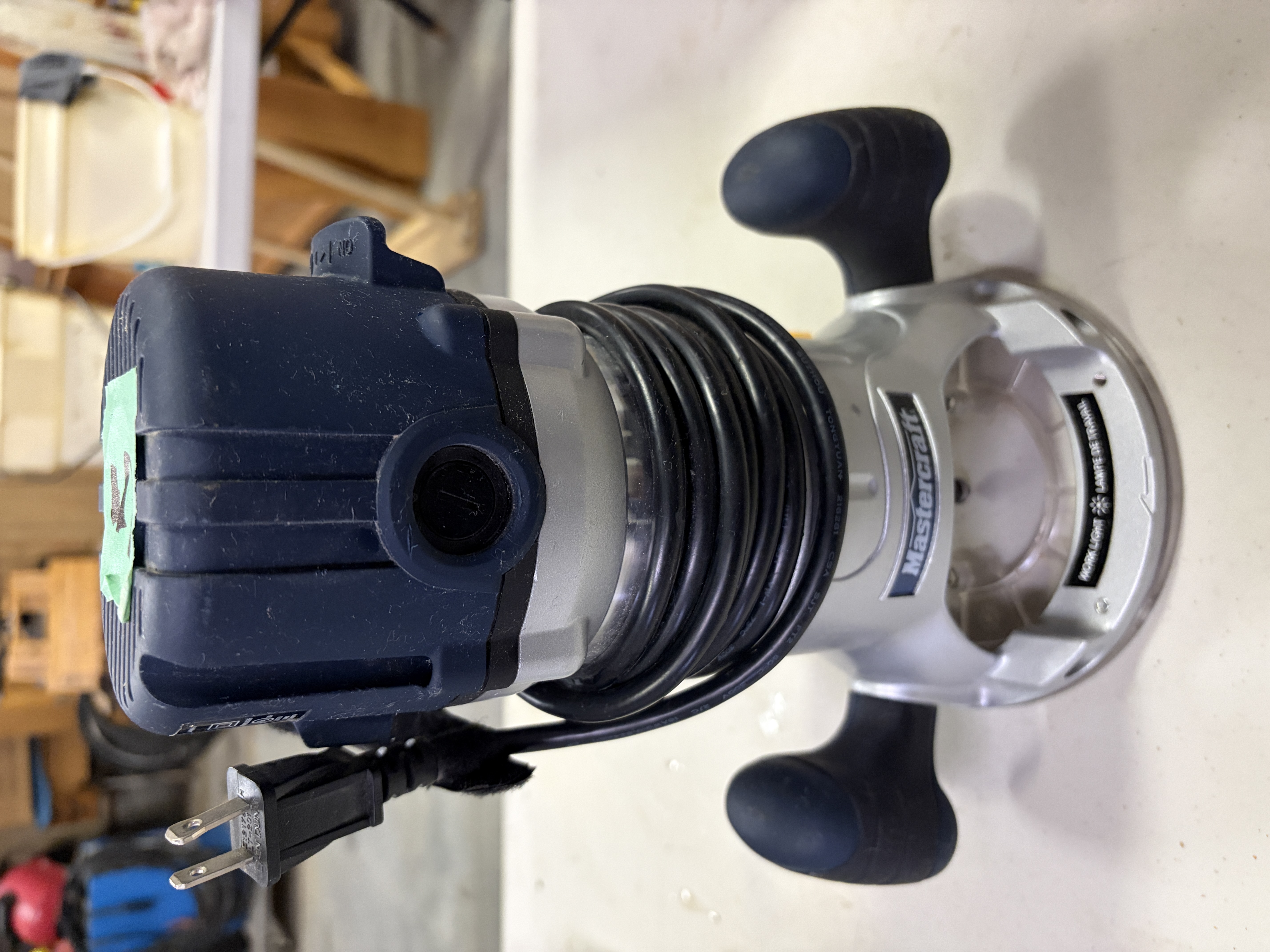 Mastercraft Woodworking Router