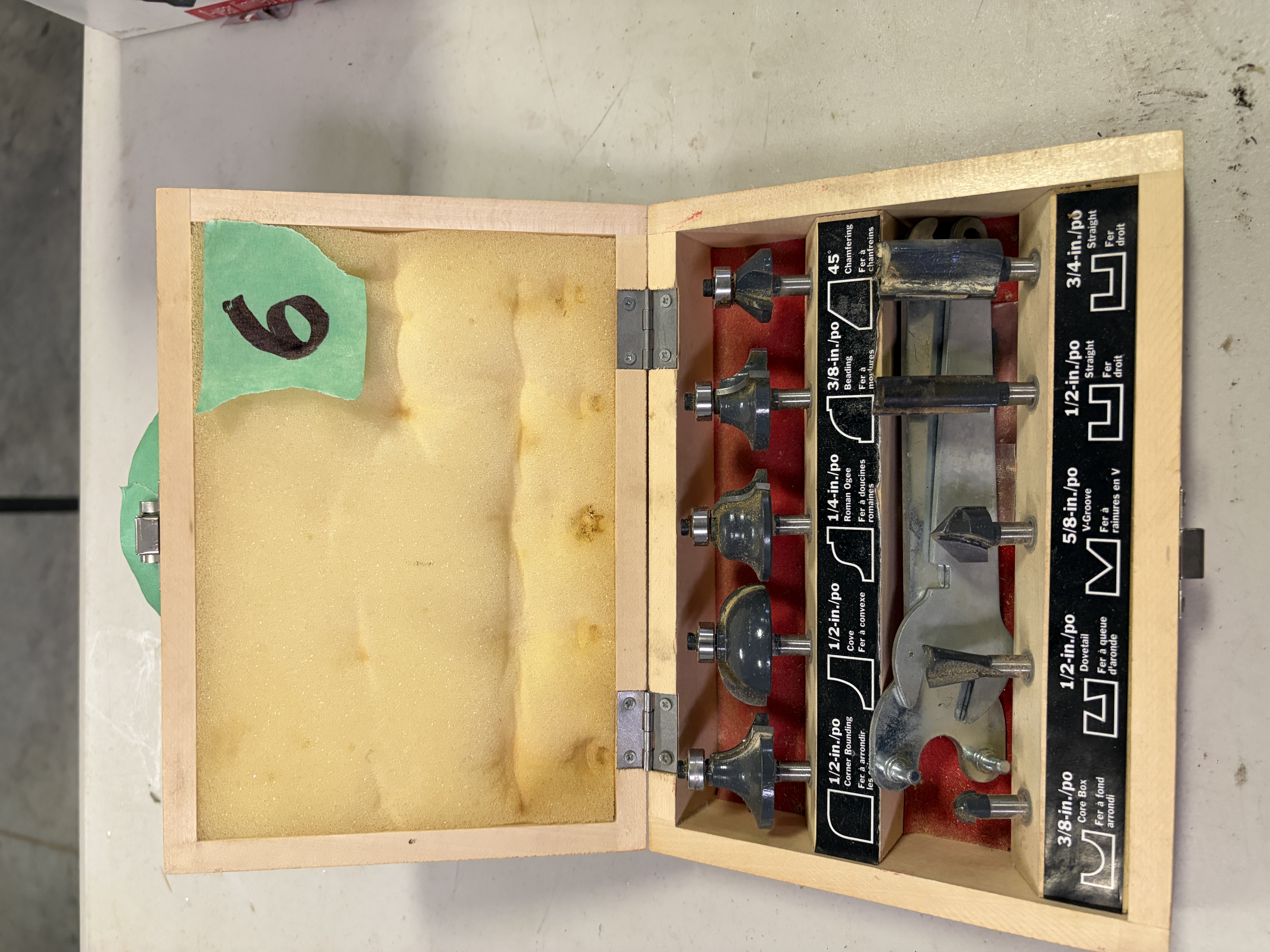 Craftsman Router Bit Set