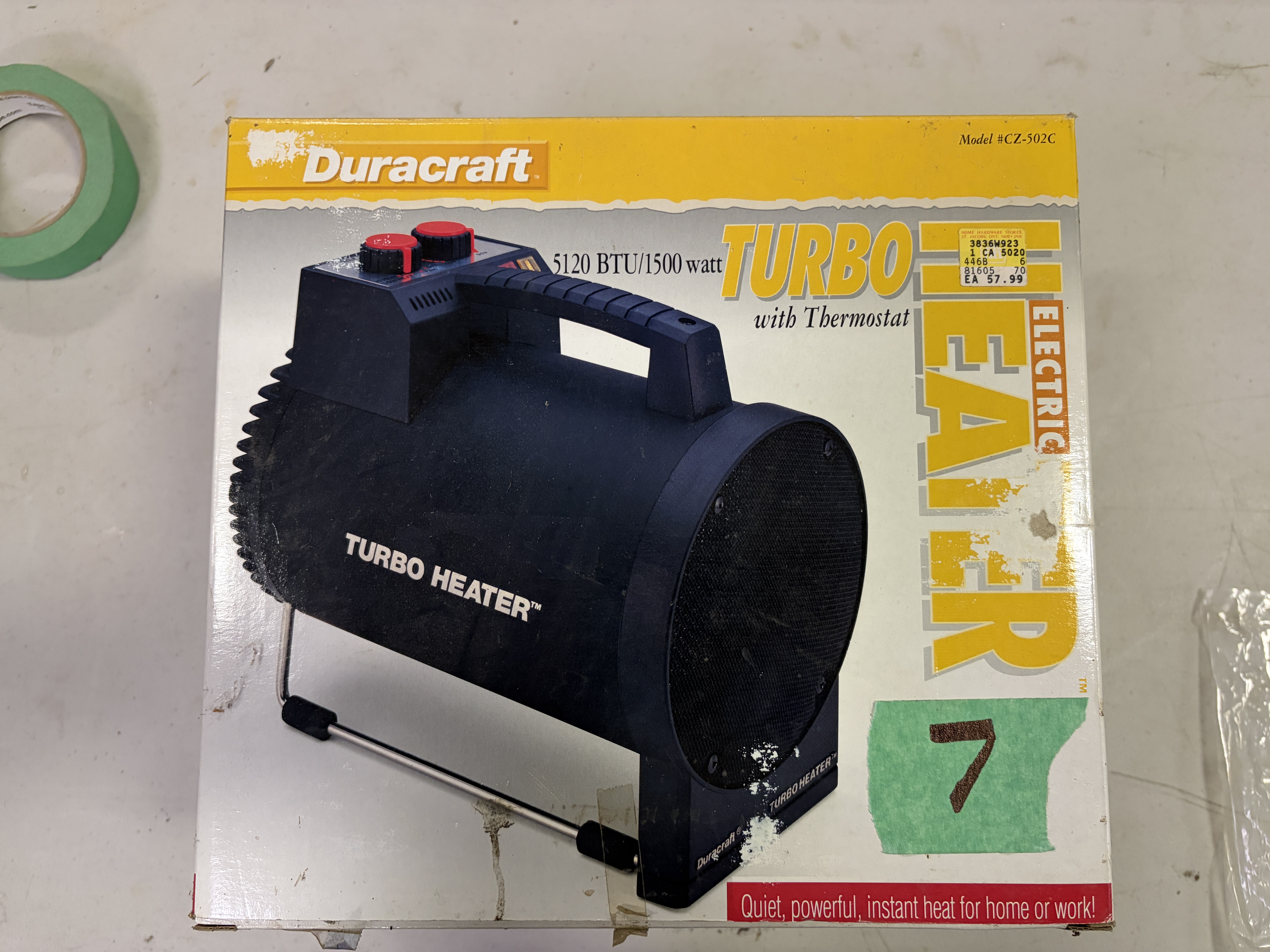Duracraft Electric Heater