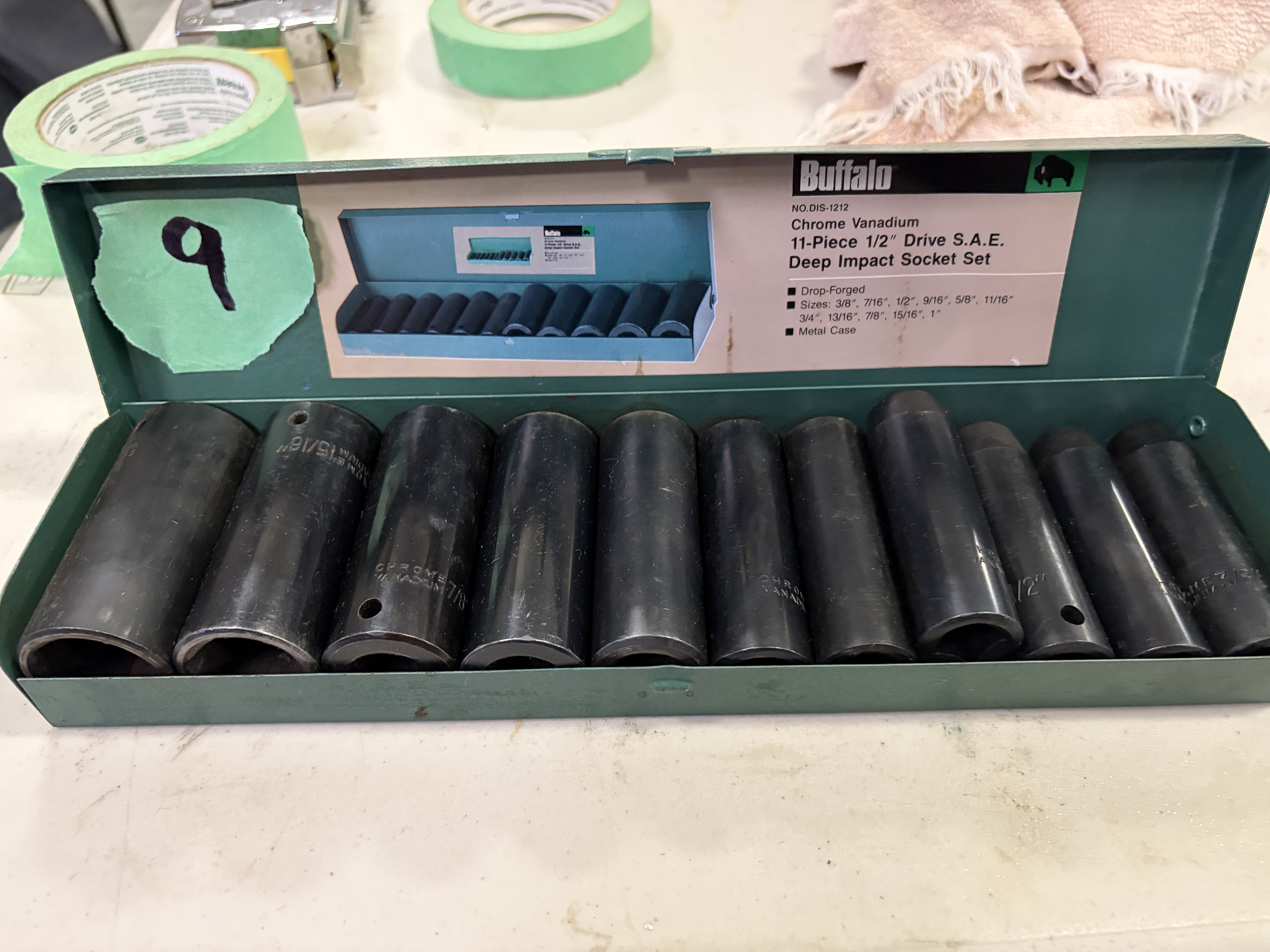 Buffalo Impact Socket Set